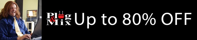 Banner Plug and Mix - Up to 80% OFF