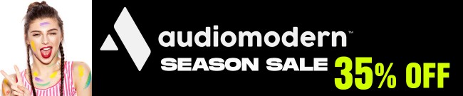 Banner Audiomodern - Season Sale - 35% OFF
