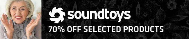 Banner Soundtoys - 70% OFF