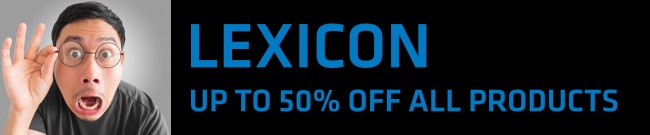 Banner Lexicon - Up to 50% OFF