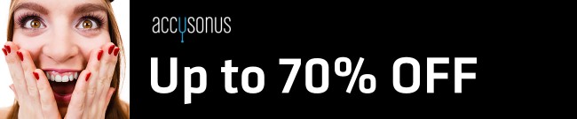 Banner Accusonus - Up to 70% OFF