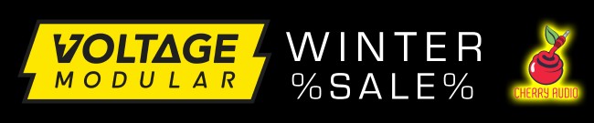Banner Cherry Audio - Voltage Modular Winter Sale