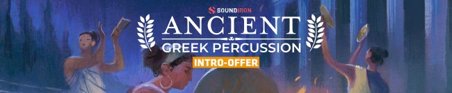 Banner Soundiron - Ancient Greek Percussion - Intro Offer