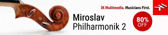 Banner IKM - Up to 80% off Miroslav Philharmonik 2