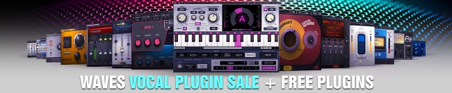Banner Waves Vocal Plugin Sale