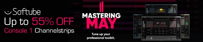 Banner Softube - Mastering May - Up to 55% Off