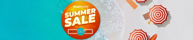 Banner Heavyocity Summer Sale 50% OFF
