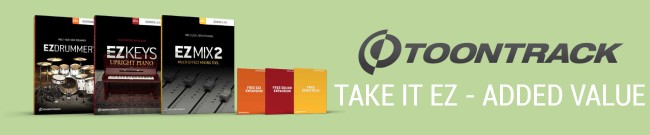 Banner Toontrack - Take It EZ - Deal One