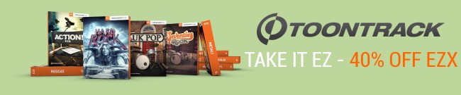 Banner Toontrack - Take It EZ - Deal Two