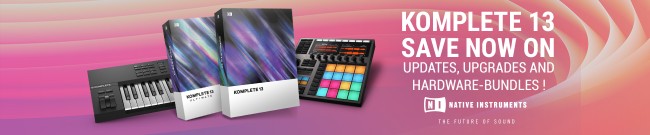 Banner Native Instruments - Summer of Sound
