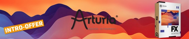 Banner Arturia - FX Collection 2 - Intro Offer