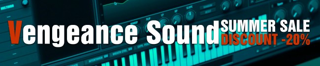 Banner Vengeance Sound - Summer Sale: 20% Off