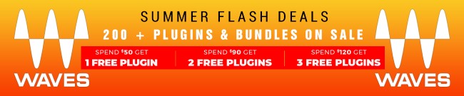 Banner Waves Summer Flash Deals