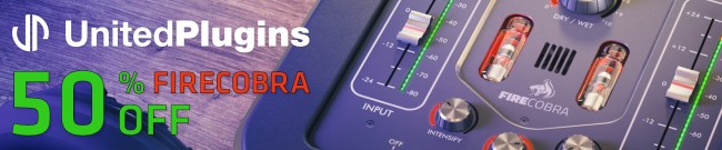Banner UnitedPlugins - FireCobra - Sale