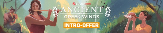 Banner Soundiron - Ancient Greek Winds - Intro Offer