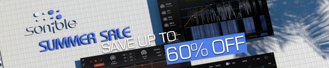 Banner Sonible - Summer Sale - Up to 60% Off