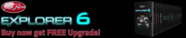 Banner Rob Papen eXplorer Free Upgrade
