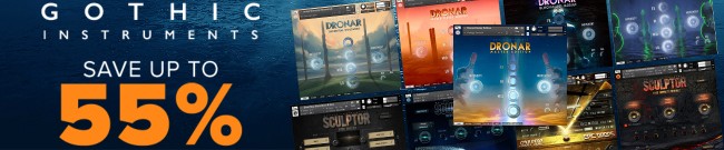 Banner Gothic Instruments Summer Sale - Up to 55% OFF