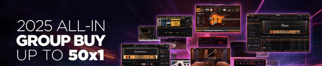 Banner IK Multimedia - 2025 All-in Group Buy