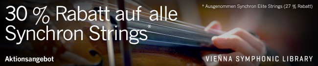 Banner VSL - 30% Off Synchron String Libraries
