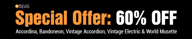 Banner PSound Special Offer: 60% Off