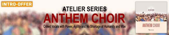 Banner Musical Sampling - Atelier Series Anthem Choir