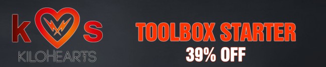 Banner Kilohearts - 39% OFF Toolbox Starter