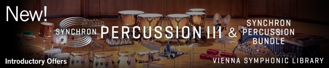 Banner VSL: Synchron Percussion III - Introductory Offers