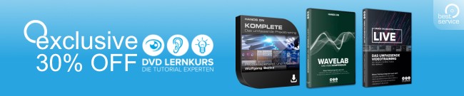 Banner DVD-Lernkurs - 30% OFF selected courses