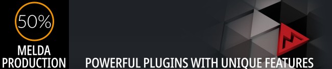 Banner MeldaProduction - Black Friday Sale