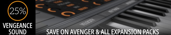 Banner Vengeance Sound - Winter Sale - 25% OFF