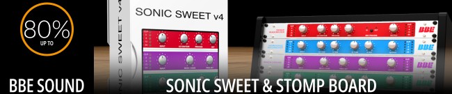 Banner BBE Sonic Sweet & Stomp Board Sale