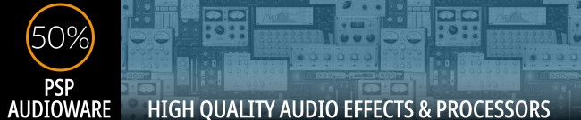 Banner PSP Audioware - Black Friday Sale 50% OFF