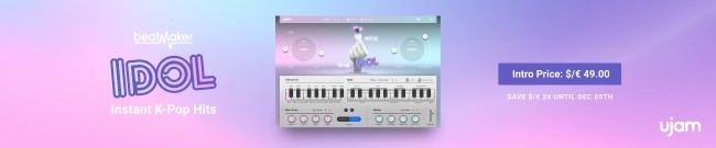 Banner UJAM BeatMaker IDOL - Intro Offer