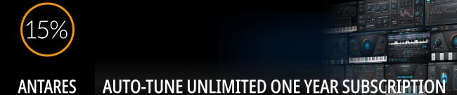 Banner Antares - Auto-Tune Unlimited Sale