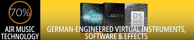 Banner AIR Music Sale - 70% OFF