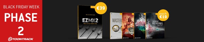 Banner Toontrack - Black-Friday Week - Phase 2