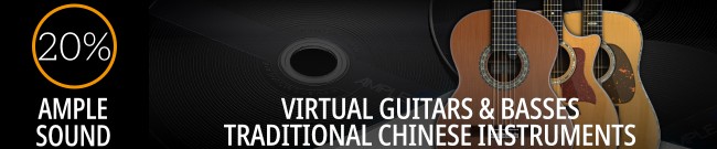 Banner Ample Sound - 20% Off