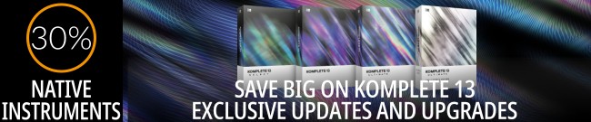 Banner Native Instruments - Cyber Season Deals