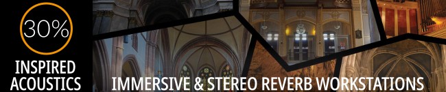 Banner Inspired Acoustics - 30% Off