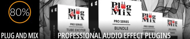 Banner Plug and Mix - 80% OFF