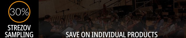 Banner Strezov Sampling - 30% Off