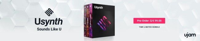 Banner Ujam - Usynth Pre-Order Sale