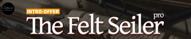 Banner Strezov Sampling - The Felt Seiler Pro Intro Offer