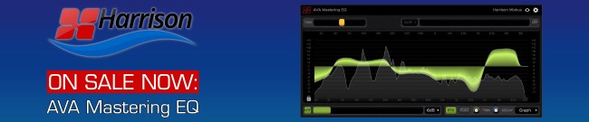Banner Harrison Consoles - AVA Mastering EQ on Sale
