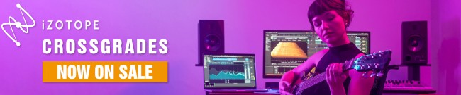 Banner iZotope Crossgrade Offers