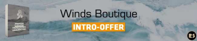 Banner Rast Sound - Winds Boutique - Intro Offer