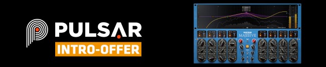 Banner Pulsar Audio - Massive - Intro Offer