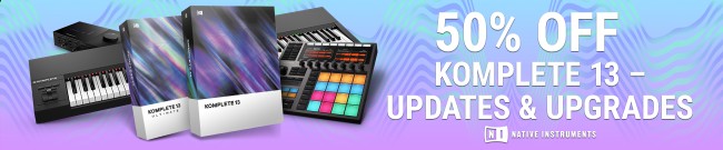 Banner Native Instruments - 50% Off - Summer of Sound