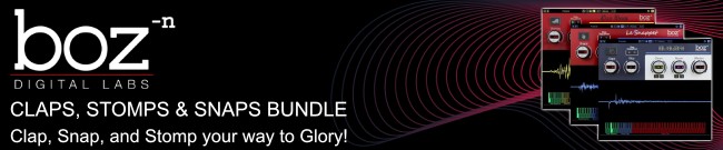 Banner Boz Digital Labs - Claps, Snaps and Stomps Bundle - 63% Off